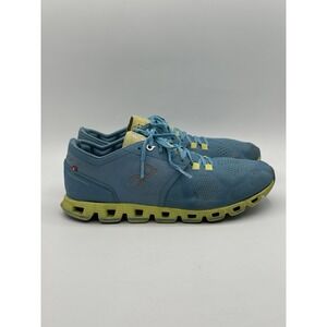 On Cloud X Shoes Womens Size 8.5 Blue Running Shoes Sneakers Lightweight Comfort